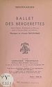 Télécharger le livre :  Ballet des bergerettes