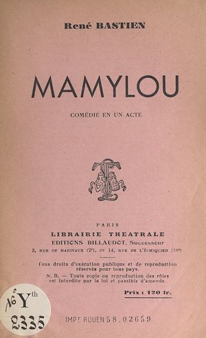 Téléchargez le livre :  Mamylou