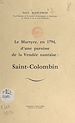 Télécharger le livre :  Le martyre, en 1794, d'une paroisse de la Vendée nantaise : Saint-Colombin