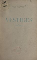 Télécharger le livre :  Vestiges