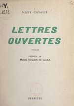 Download this eBook Lettres ouvertes