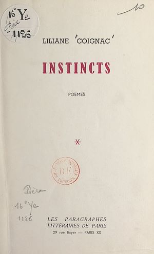 Téléchargez le livre :  Instincts