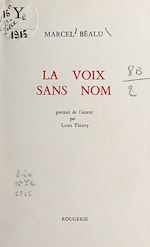 Télécharger le livre :  La voix sans nom