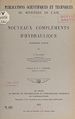 Télécharger le livre :  Nouveaux compléments d'hydraulique (1)