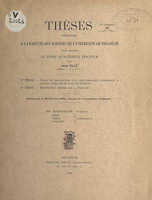Download the eBook: Étude et réalisation d'un oscillographe cathodique à quatre faisceaux et à haute tension