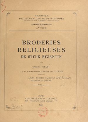 Téléchargez le livre :  Broderies religieuses de style byzantin