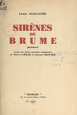 Télécharger le livre :  Sirènes de brume