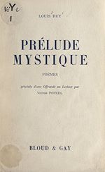 Download this eBook Prélude mystique
