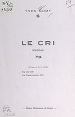 Télécharger le livre :  Le cri