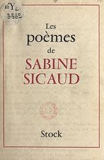 Télécharger le livre :  Les poèmes de Sabine Sicaud
