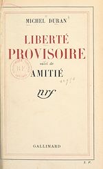 Télécharger le livre :  Liberté provisoire
