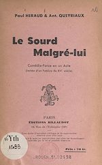Télécharger le livre :  Le sourd malgré-lui