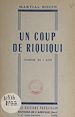 Télécharger le livre :  Un coup de Riquiqui