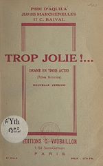 Télécharger le livre :  Trop jolie !