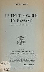 Télécharger le livre :  Un petit bonjour en passant