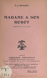 Télécharger le livre :  Madame à son robot
