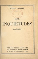 Télécharger le livre :  Les inquiétudes