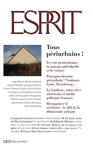 Téléchargez le livre :  Esprit mars-avril 2013 - Tous périurbains !