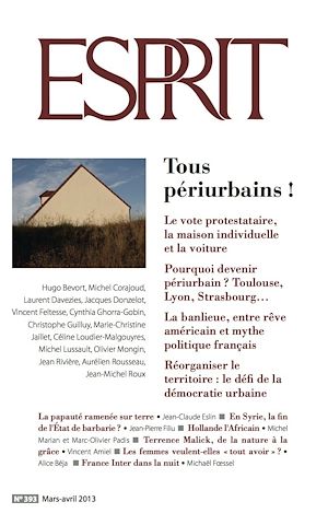 Téléchargez le livre :  Esprit mars-avril 2013 - Tous périurbains !