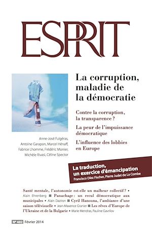 Téléchargez le livre :  Esprit février 2014 - La corruption, maladie de la démocratie