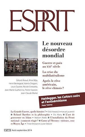 Téléchargez le livre :  Esprit août-septembre 2014 - Le nouveau désordre mondial