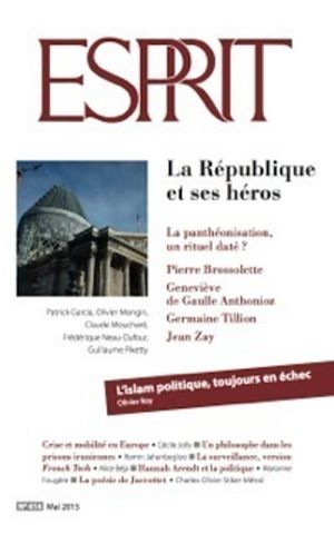 Téléchargez le livre :  Esprit mai 2015 - République et ses héros