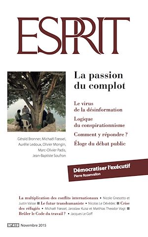 Téléchargez le livre :  Esprit novembre 2015 - La passion du complot