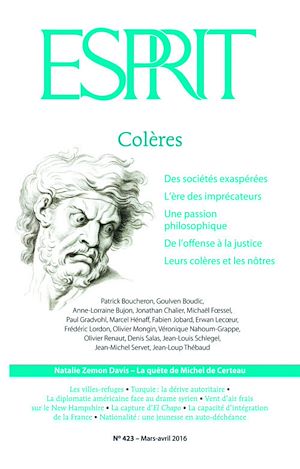 Téléchargez le livre :  Esprit mars-avril 2016 - Colères