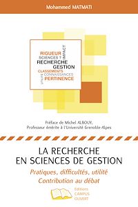Télécharger le livre :  La recherche en sciences de gestion