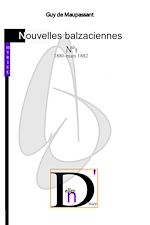 Télécharger le livre :  Nouvelles balzacienne N°1