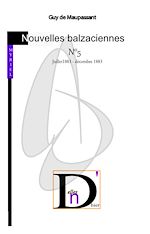 Télécharger le livre :  Nouvelles balzacienne N°5