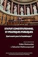 Télécharger le livre :  Statut constitutionnel et politiques publiques