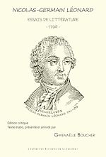 Télécharger le livre :  Nicolas-Germain Léonard. Essais de littérature - 1769 -