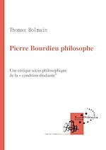 Télécharger le livre :  Pierre Bourdieu Philosophe