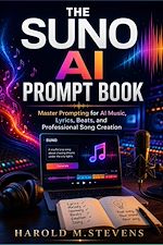 Download this eBook THE SUNO AI PROMPT BOOK