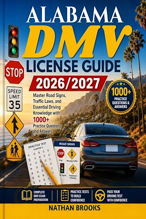 Download the eBook: ALABAMA DMV LICENSE STUDY GUIDE  2026/2027