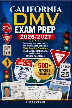 Download the eBook: CALIFORNIA DMV EXAM PREP 2026/2027
