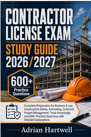 Download the eBook: CONTRACTOR LICENSE EXAM STUDY GUIDE 2026/2027