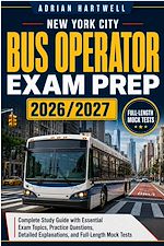 Download this eBook NEW YORK CITY BUS OPERATOR  EXAM PREP 2026/2027