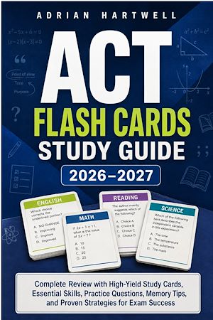 Download the eBook: ACT FLASH CARDS STUDY GUIDE 2026/2027