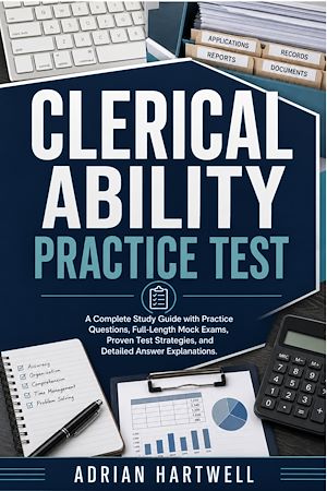 Download the eBook: CLERICAL ABILITY PRACTICE TEST 2026/2027