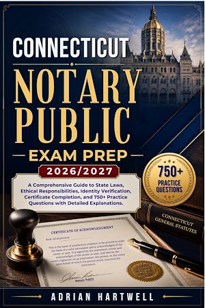 Download the eBook: CONNECTICUT NOTARY PUBLIC  EXAM PREP 2026/2027