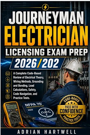 Download the eBook: JOURNEYMAN ELECTRICIAN LICENSING  EXAM PREP 2026/2027