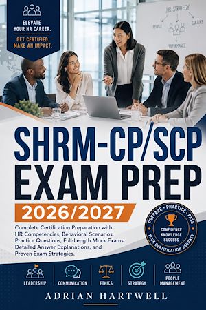 Download the eBook: SHRM-CP/ SCP   EXAM PREP 2026/2027