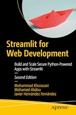 Télécharger le livre :  Streamlit for Web Development