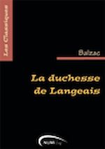 Télécharger le livre :  La Duchesse de Langeais